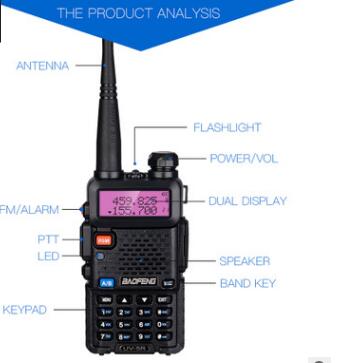UV-5RT Dual Band 2 Way Radio - Sojourn Survival