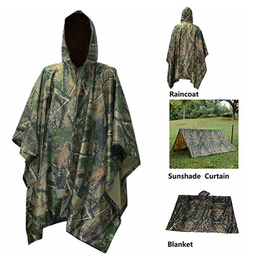 Multifunctional 3-in-1 Wilderness Poncho - Sojourn Survival